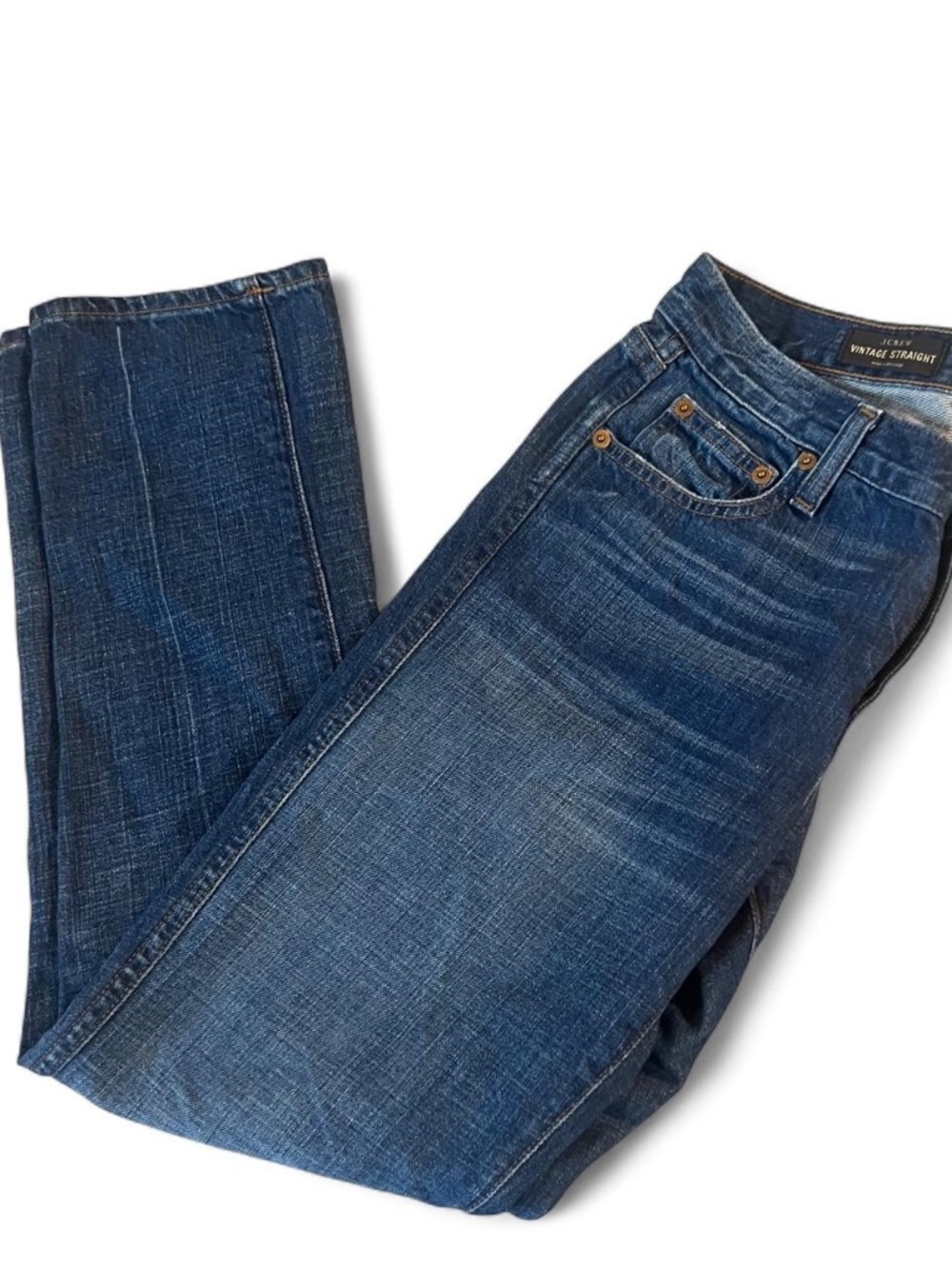 J.Crew Vintage Blue Denim Jeans – Size 26 Regular